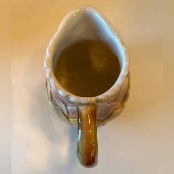 COPY - Vintage Italian Artichoke Ceramic Pitcher Rare Find - Picture 6 of 10